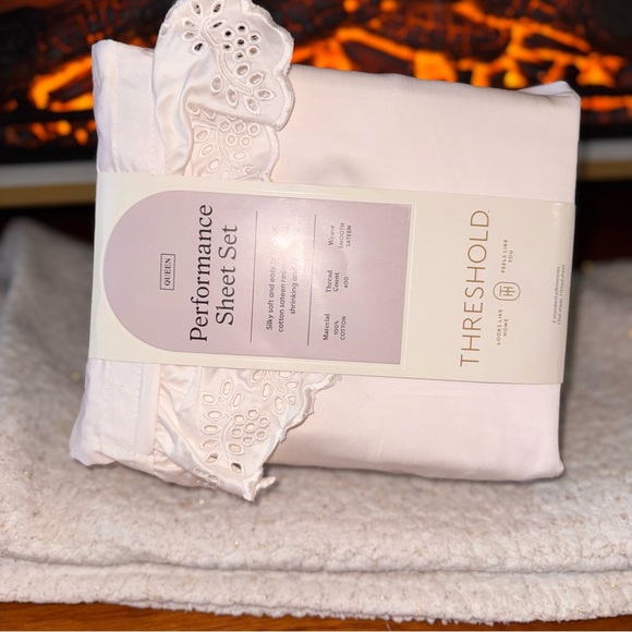 Threshold Cream Performance Sheet Set - Picture 3 of 3